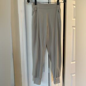 Comfortable beige joggers